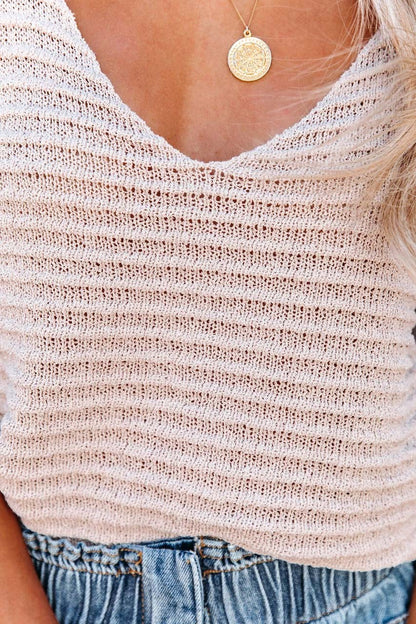 Knit Tie Tank