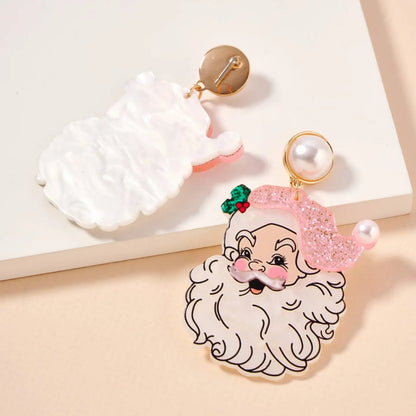 Santa Earrings