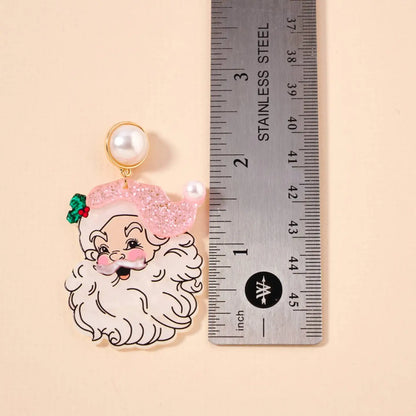 Santa Earrings