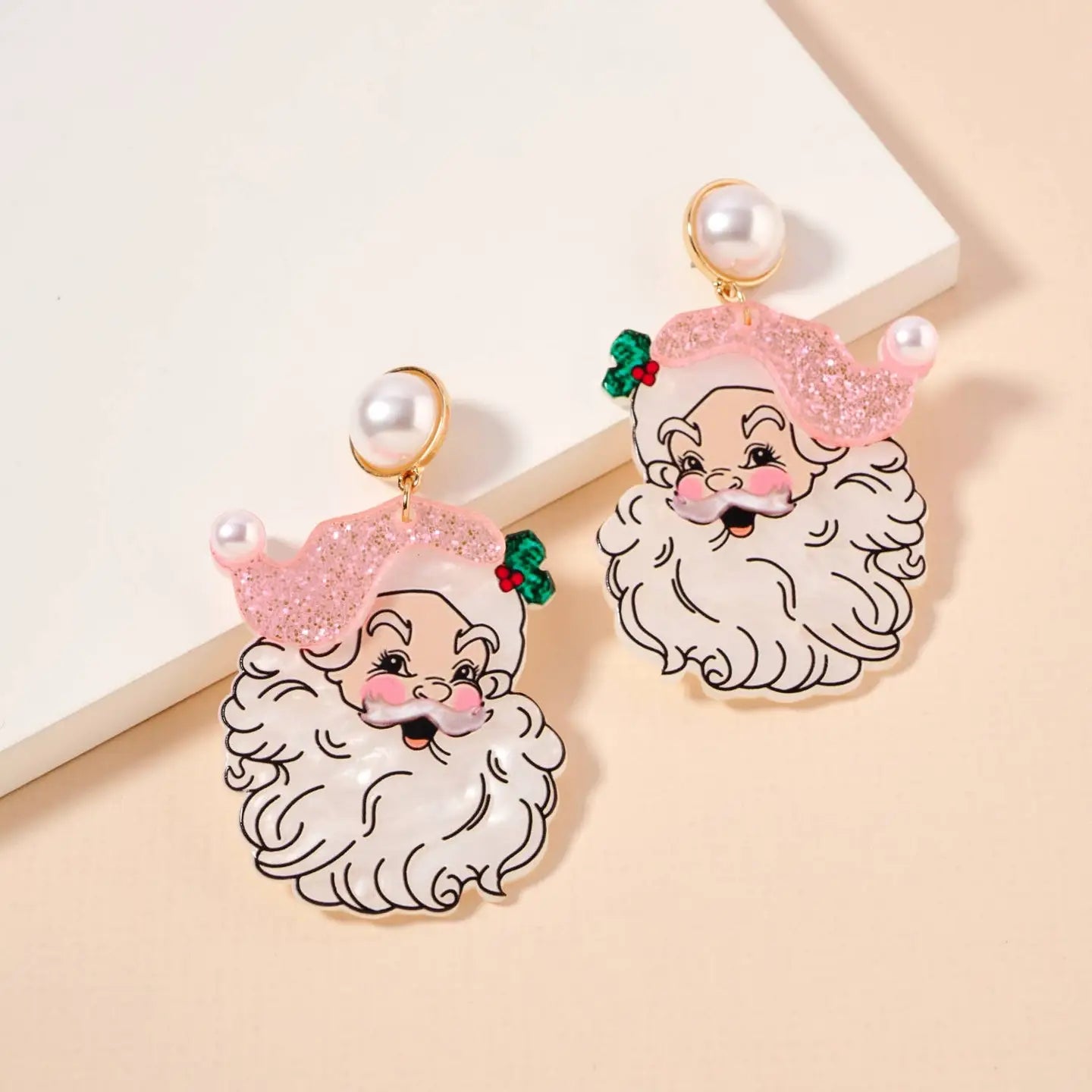 Santa Earrings